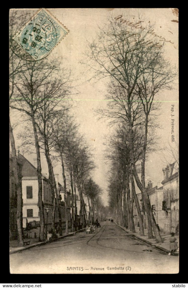 17 - SAINTES - AVENUE GAMBETTA - Saintes