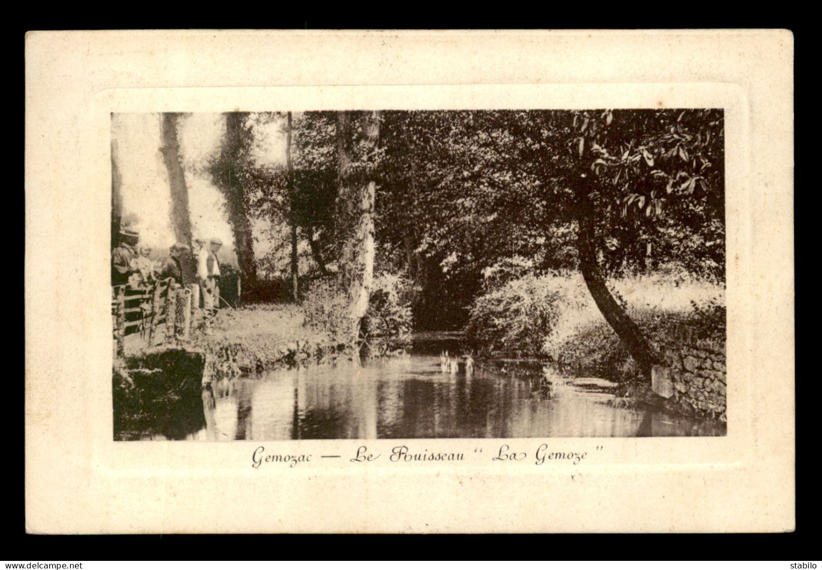 17 - GEMOZAC - LE RUISSEAU LA GEMOZE - Autres & Non Classés