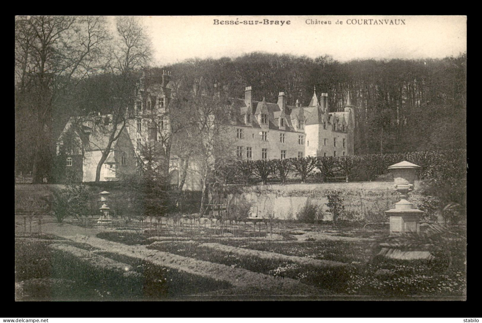 72 - BESSE-SUR-BRAYE - CHATEAU DE COURTANVAUX - Other & Unclassified