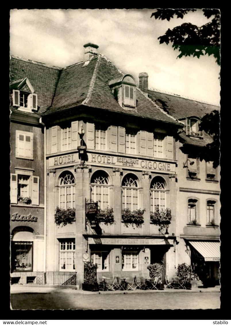 68 - MUNSTER - HOTEL DE LA CIGOGNE - Munster