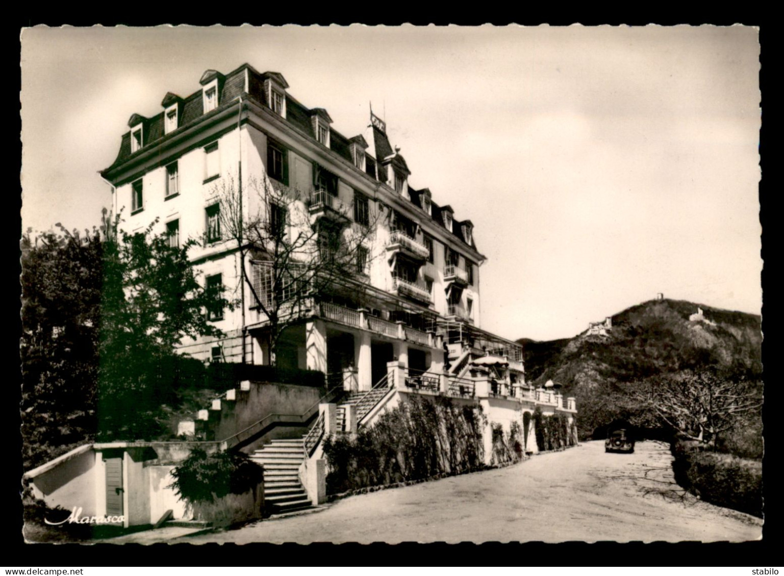 68 - RIBEAUVILLE - HOTEL BELLEVUE - PROPRIETAIRE A. ADAM - Ribeauvillé