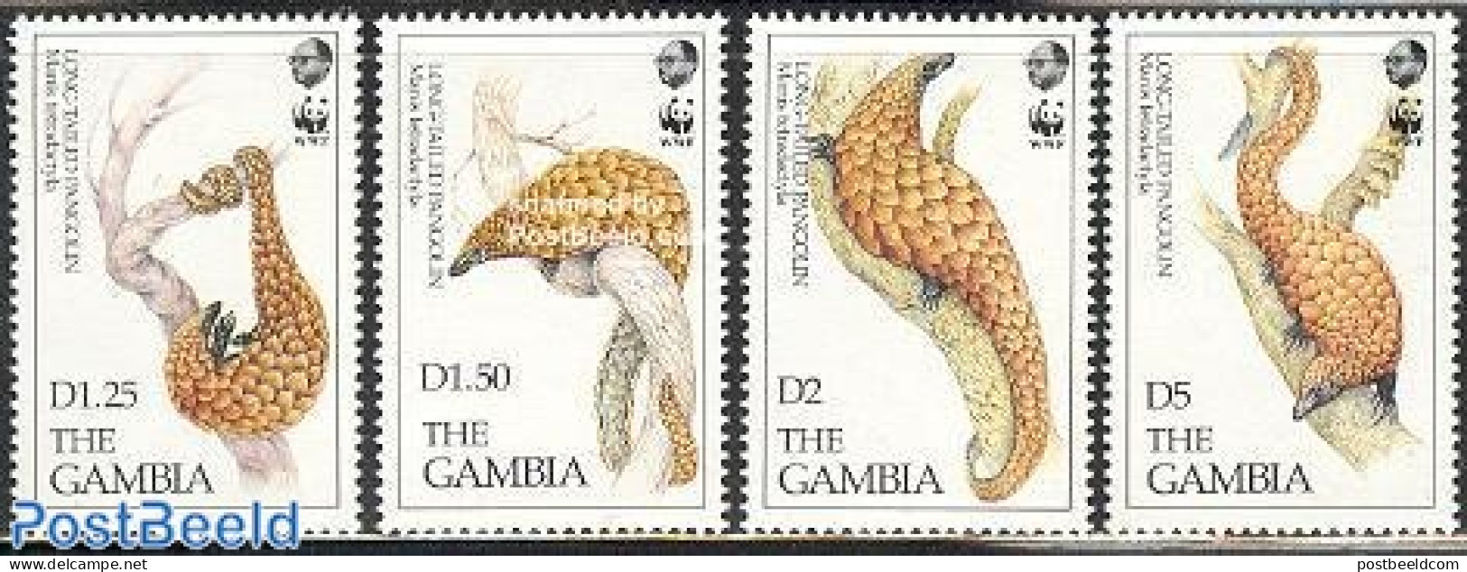 Gambia 1993 WWF 4v, Mint NH, Nature - Animals (others & Mixed) - World Wildlife Fund (WWF) - Gambia (...-1964)