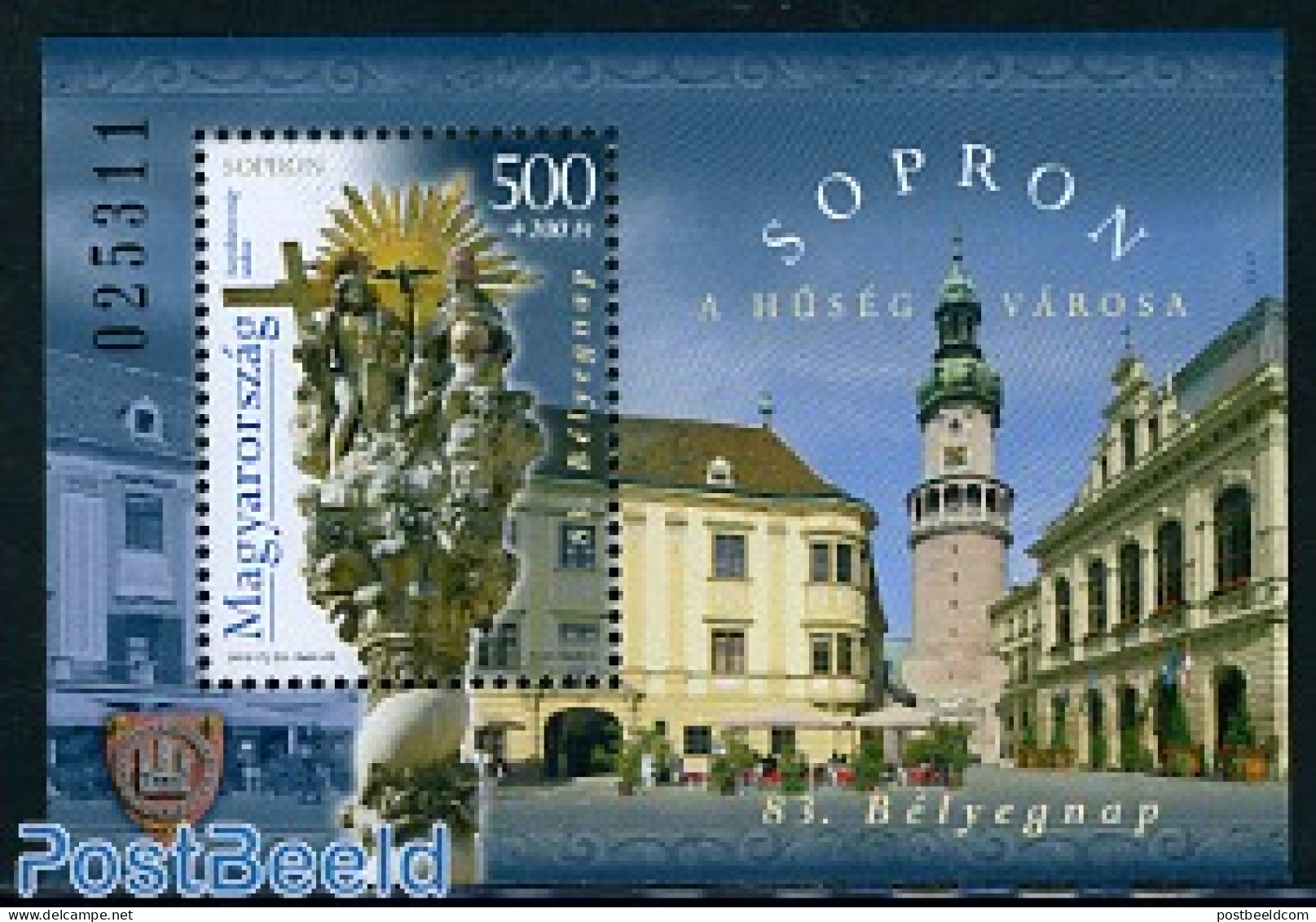 Hungary 2010 Sopron S/s, Mint NH, Religion - Religion - Art - Sculpture - Ongebruikt