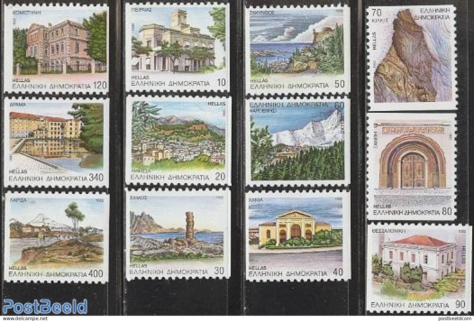 Greece 1992 Definitives 12v Coil, Mint NH - Unused Stamps