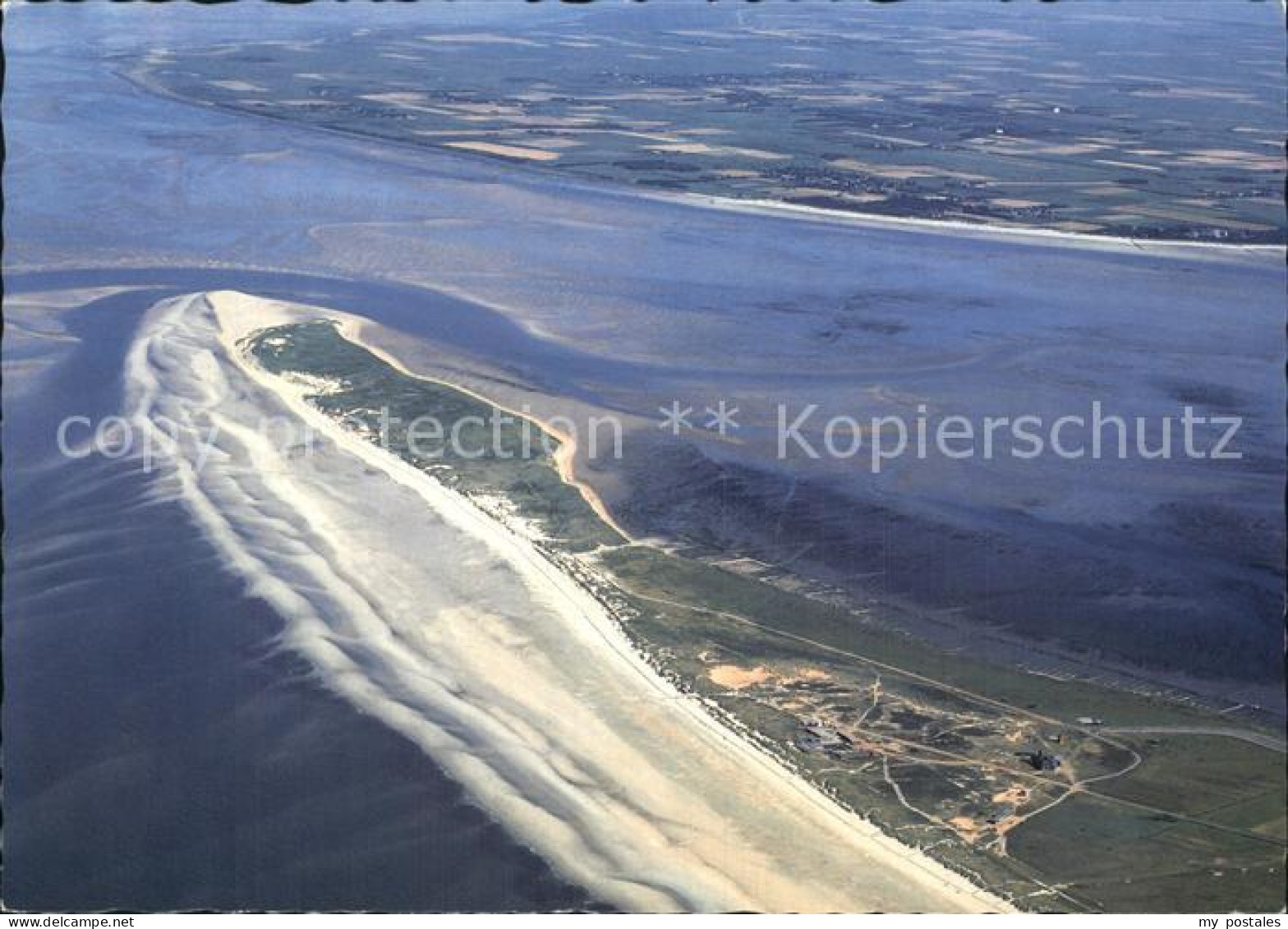 72482529 Amrum Fliegeraufnahme Odde Mit Insel Foehr Amrum - Altri & Non Classificati