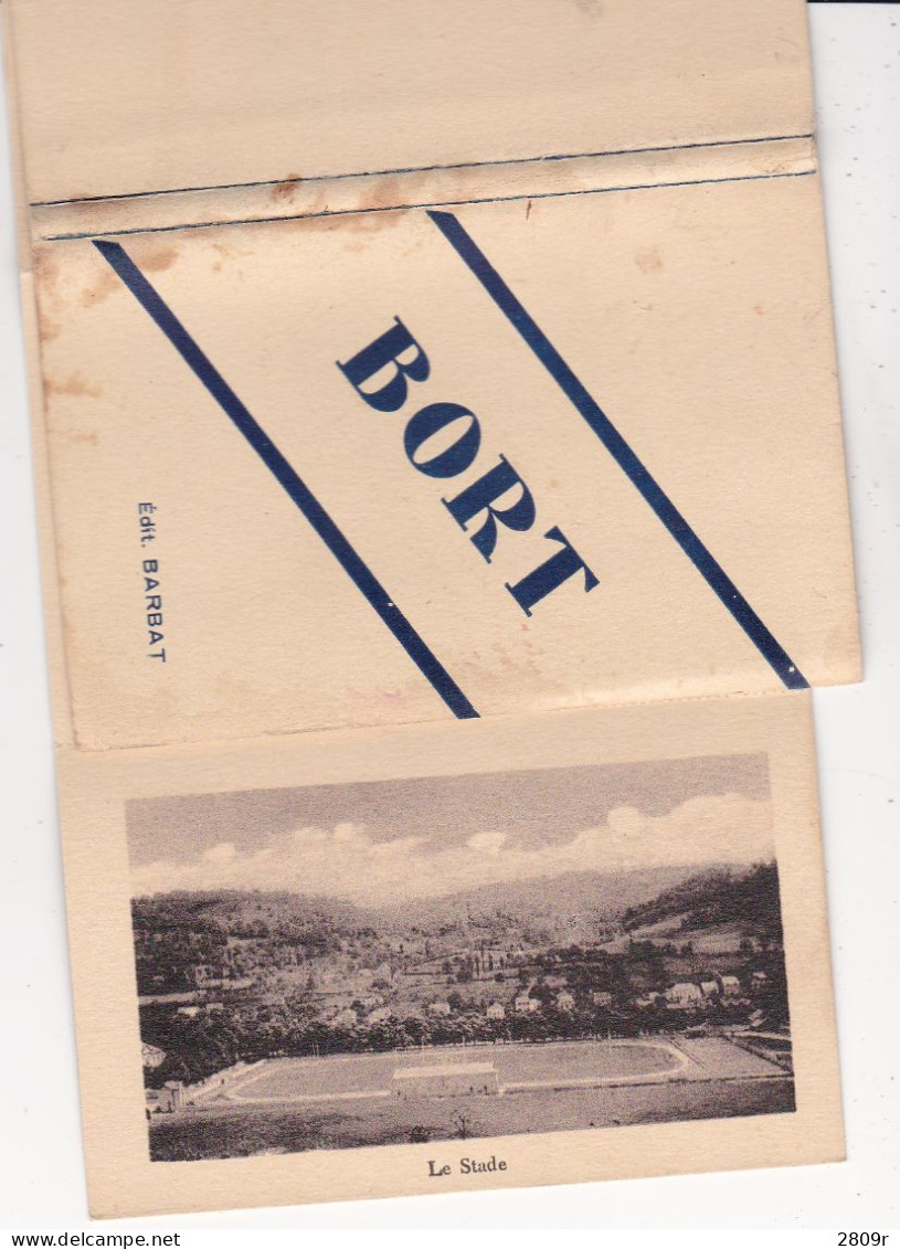 LOT 6 Cartes Bort Les Orgues Et Carnet - Other & Unclassified