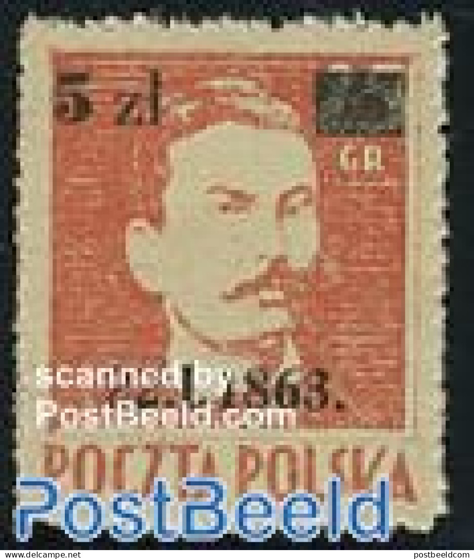 Poland 1945 Overprint 1v, Mint NH - Unused Stamps