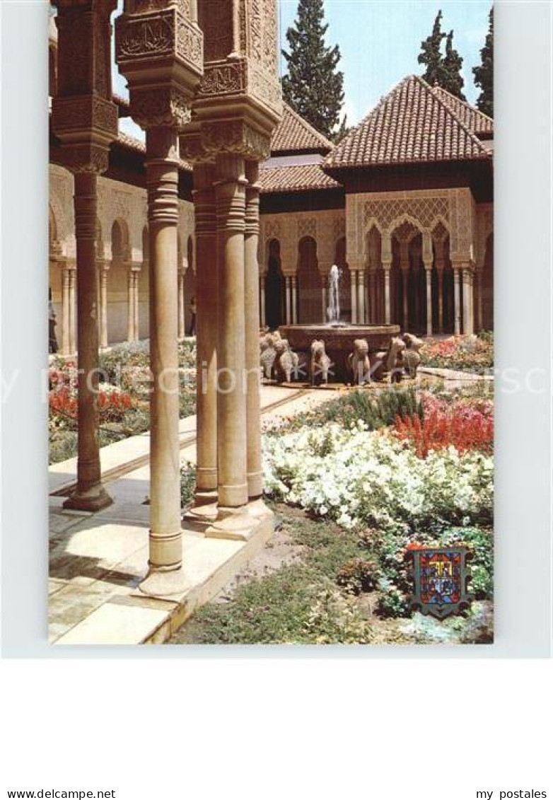72482347 Granada Andalucia Columnas Patio De Los Leones  Granada - Autres & Non Classés