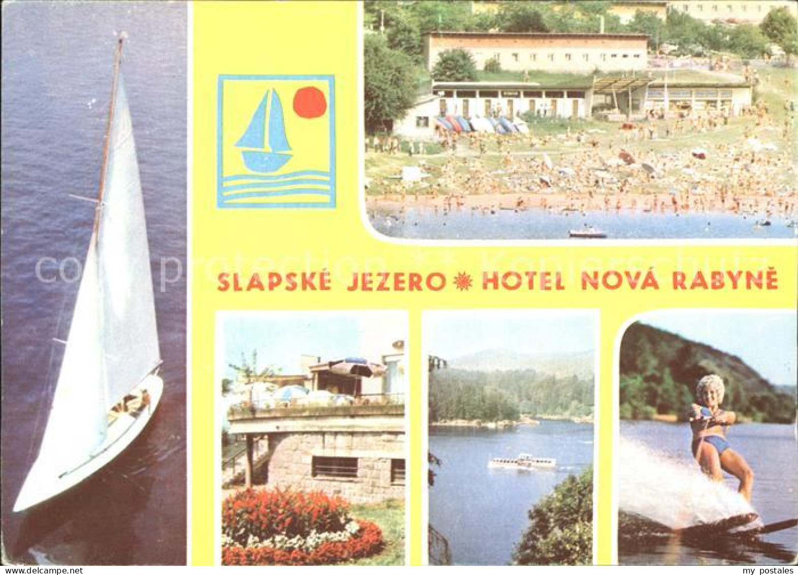 72239845 Nova Rabyne Slapske Jezero Hotel Segelboot Rabyne Tschechien - Repubblica Ceca