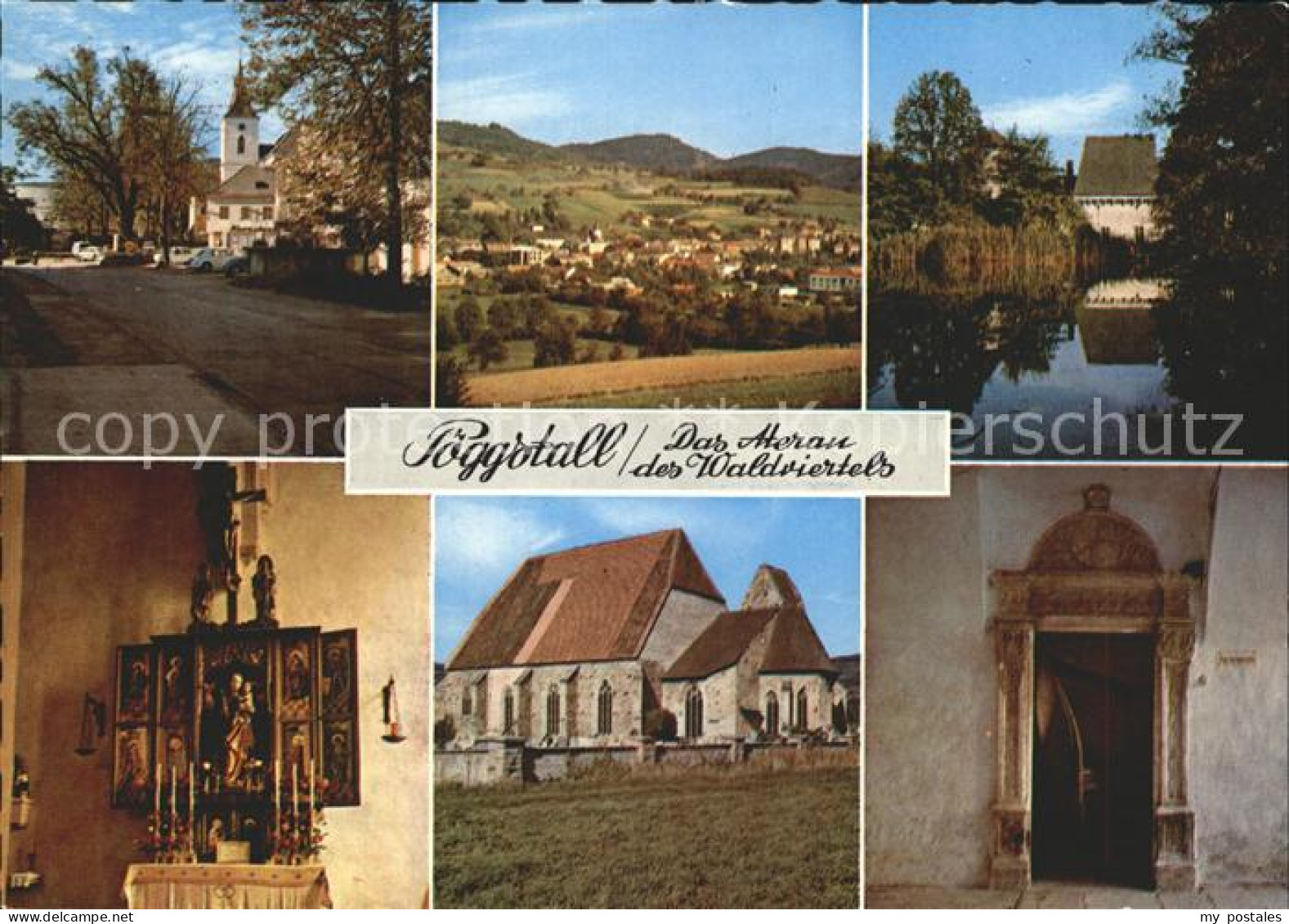 72239841 Poeggstall Kirche Inneres Teich  Poeggstall - Andere & Zonder Classificatie