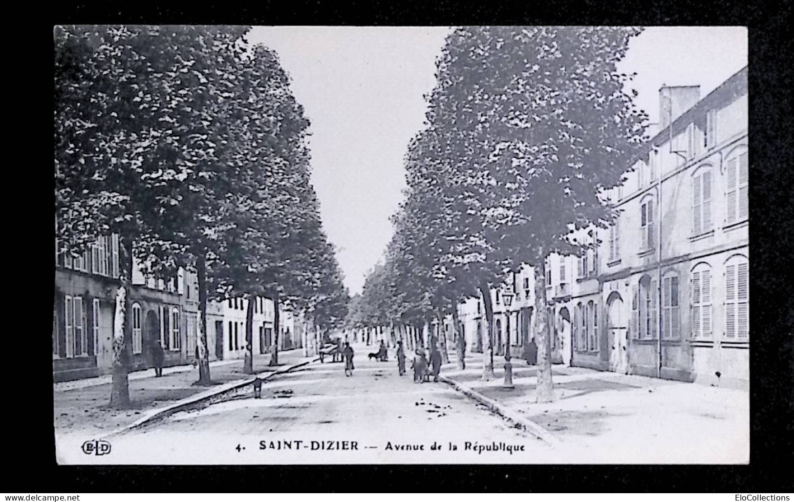 Cp, 52, SAINT DIZIER, Avenue De La République, Vierge - Saint Dizier