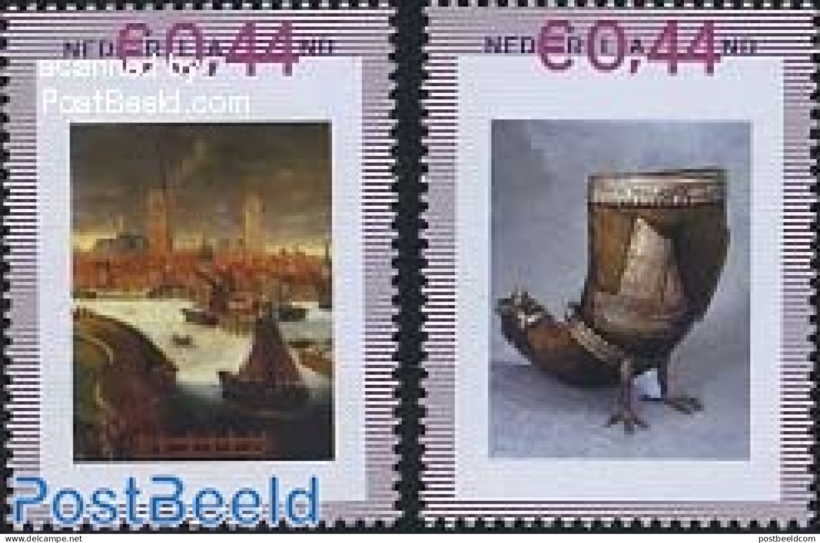 Netherlands - Personal Stamps TNT/PNL 2007 Hanze Cities 2v, Mint NH, Transport - Ships And Boats - Ships