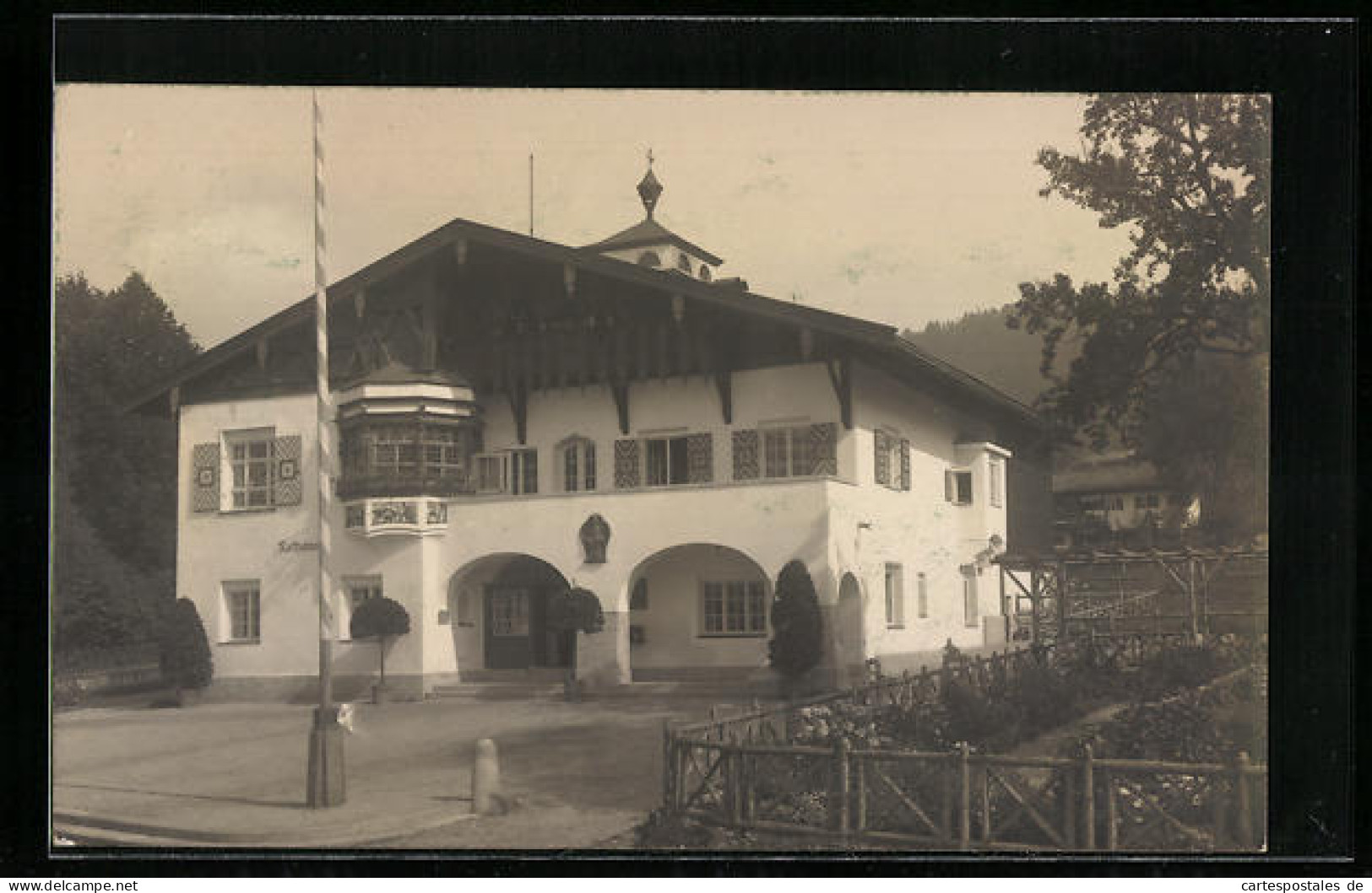 AK Schliersee, Blick Auf Rathaus  - Schliersee