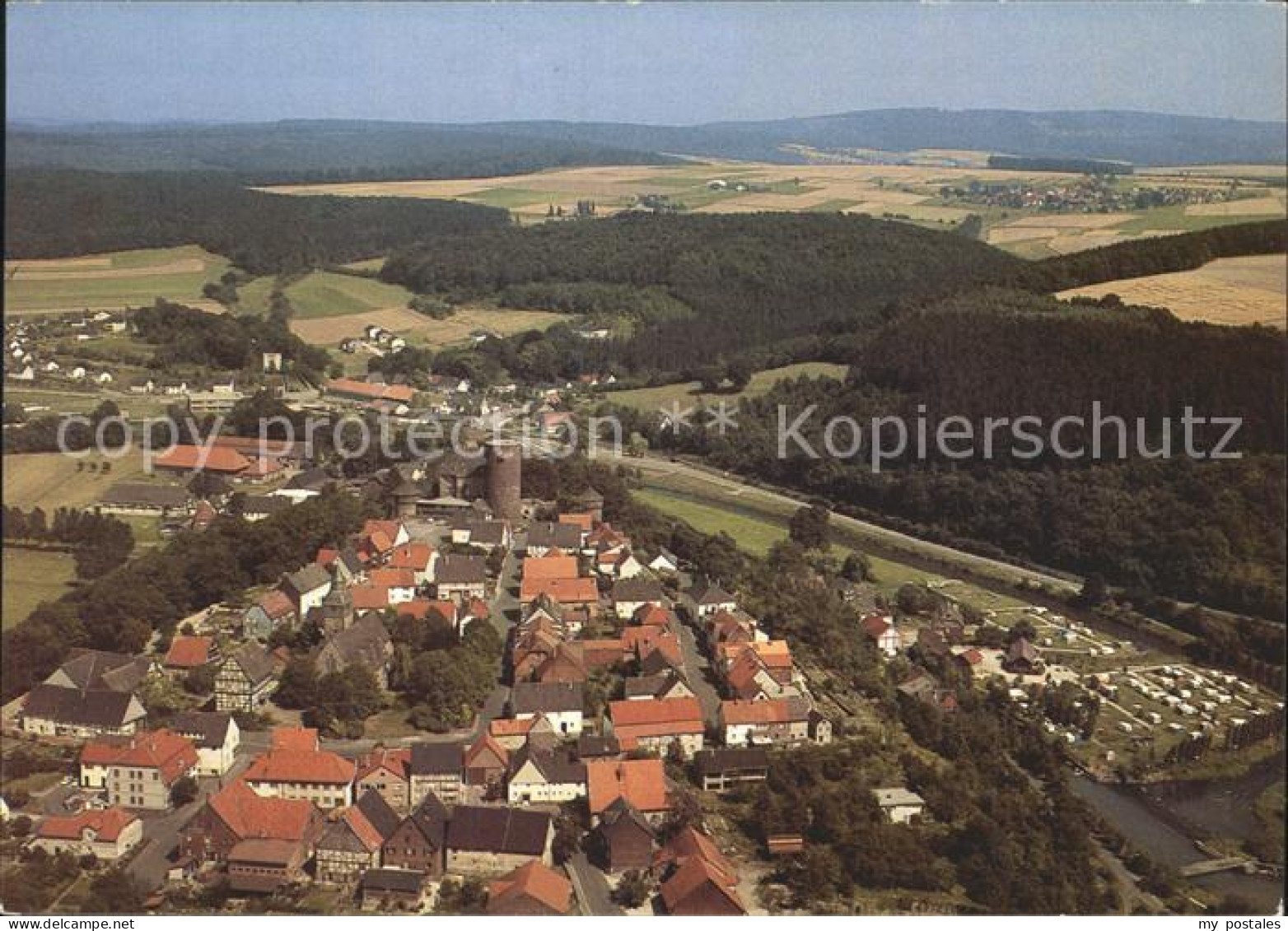 72238863 Trendelburg Fliegeraufnahme Perle Im Diemeltal Trendelburg - Sonstige & Ohne Zuordnung