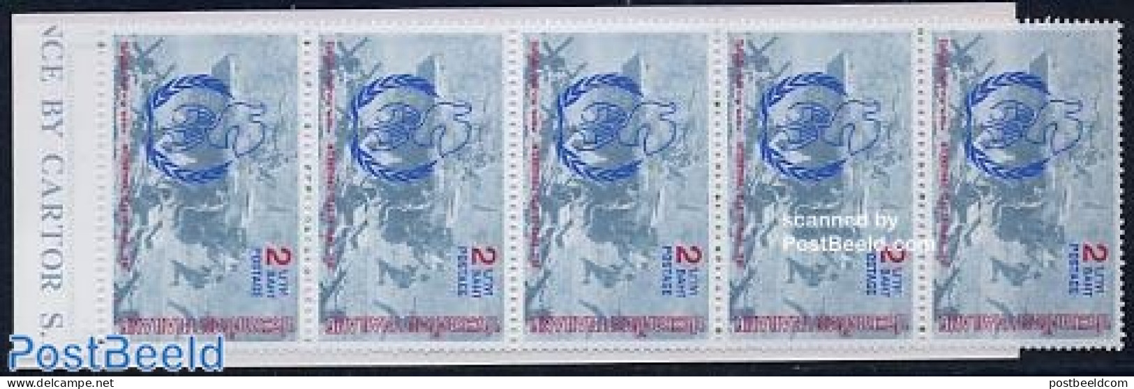 Thailand 1986 International Year Of Peace Booklet, Mint NH, History - Thaïlande