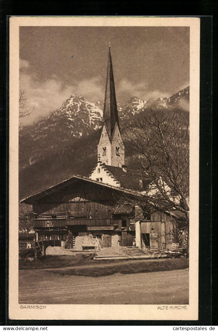 AK Garmisch, Alte Kirche  - Other & Unclassified