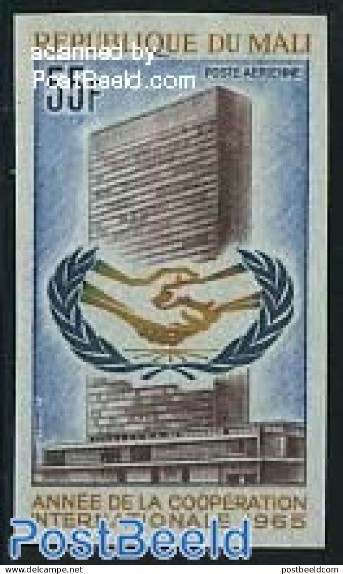 Mali 1965 20 Years UNO 1v Imperforated, Mint NH, History - United Nations - Mali (1959-...)
