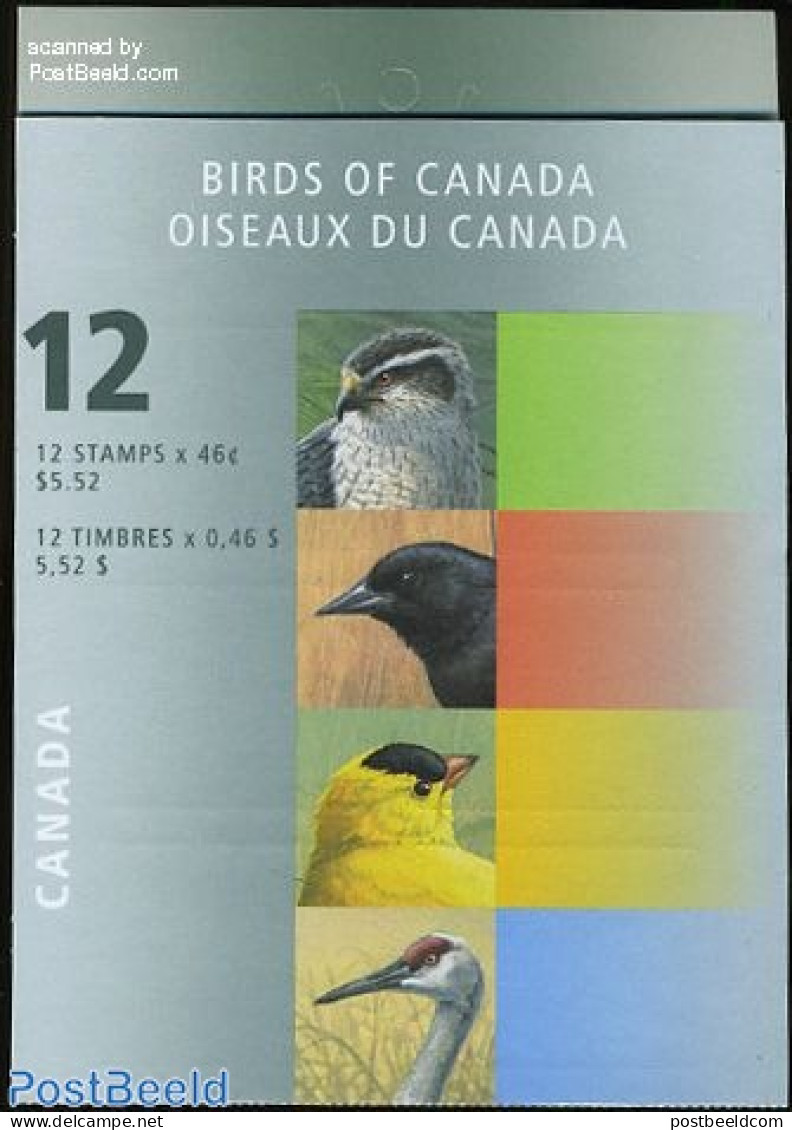 Canada 1999 Birds Booklet S-a, Mint NH, Nature - Birds - Unused Stamps