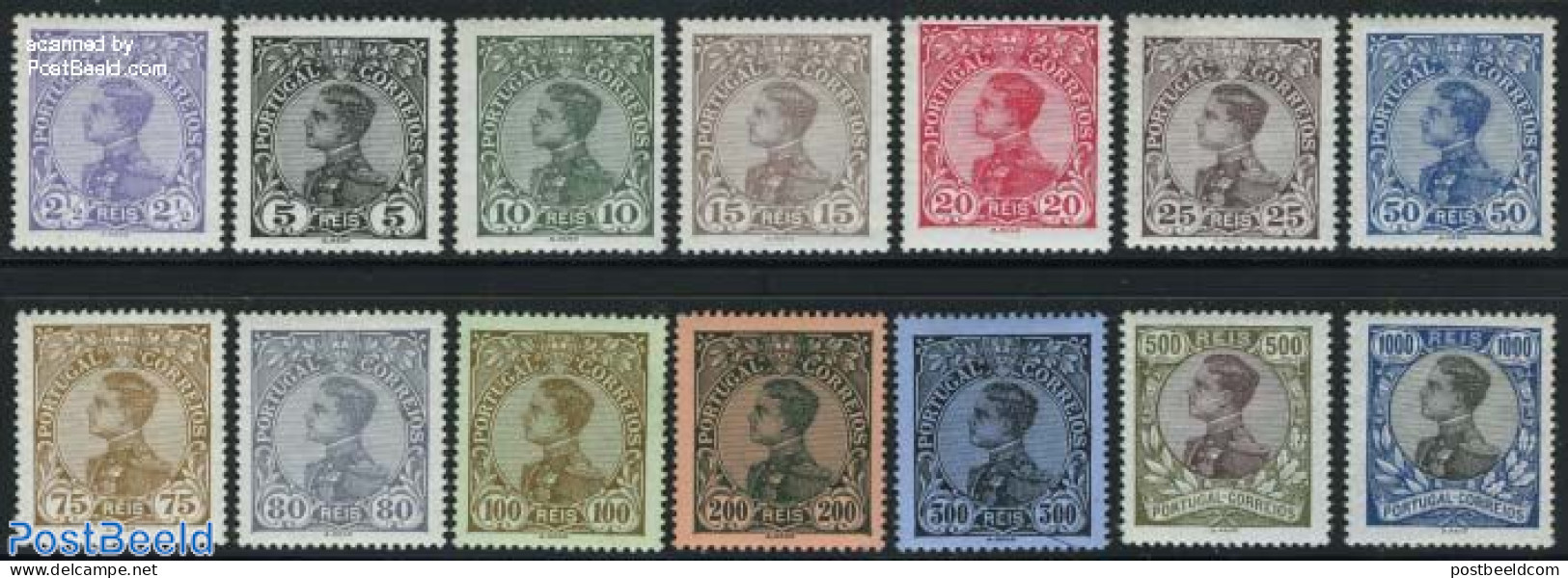 Portugal 1910 Definitives, King Manuel II 14v, Unused (hinged) - Ungebraucht