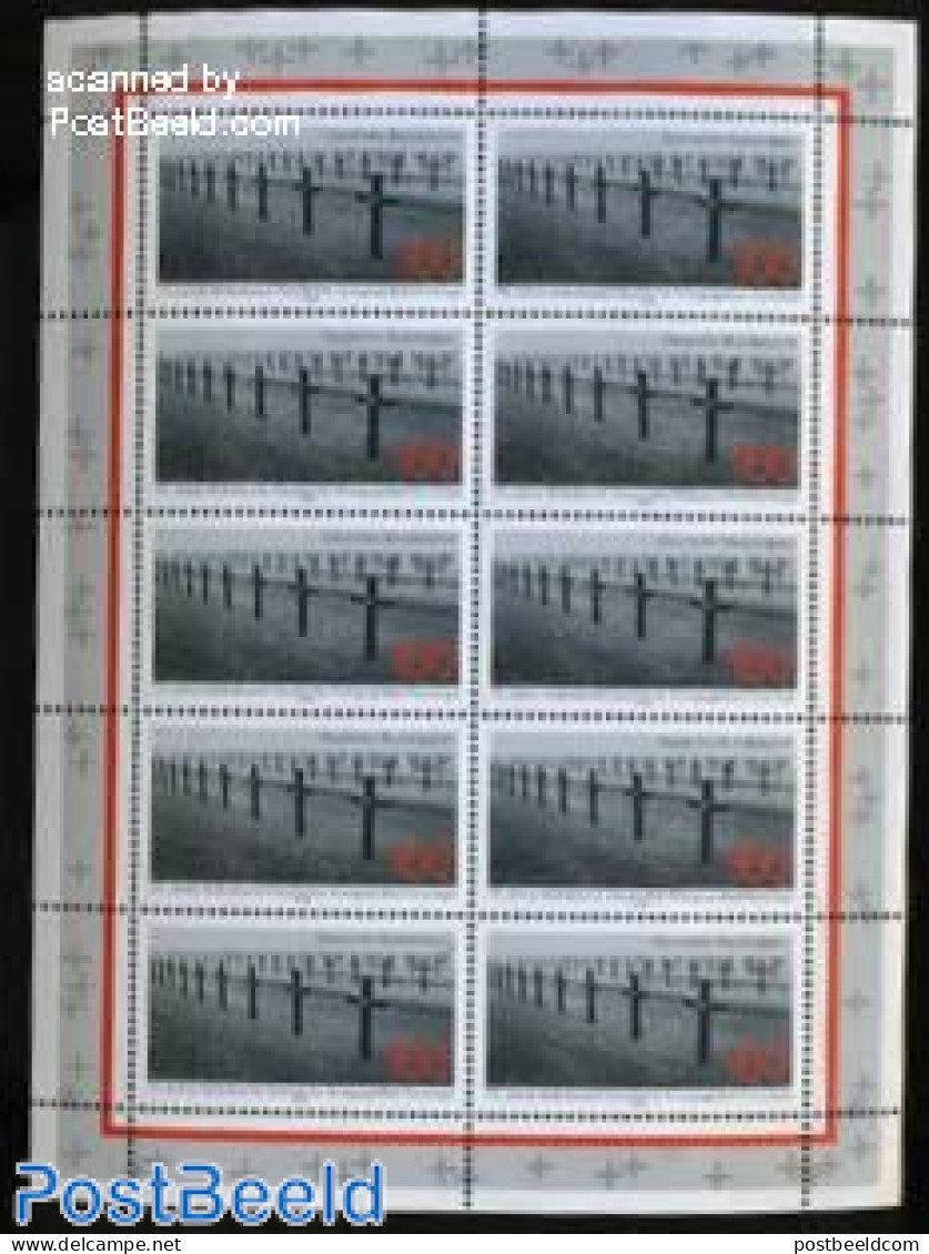 Germany, Federal Republic 1994 War Graves M/s, Mint NH, History - World War II - Ungebraucht