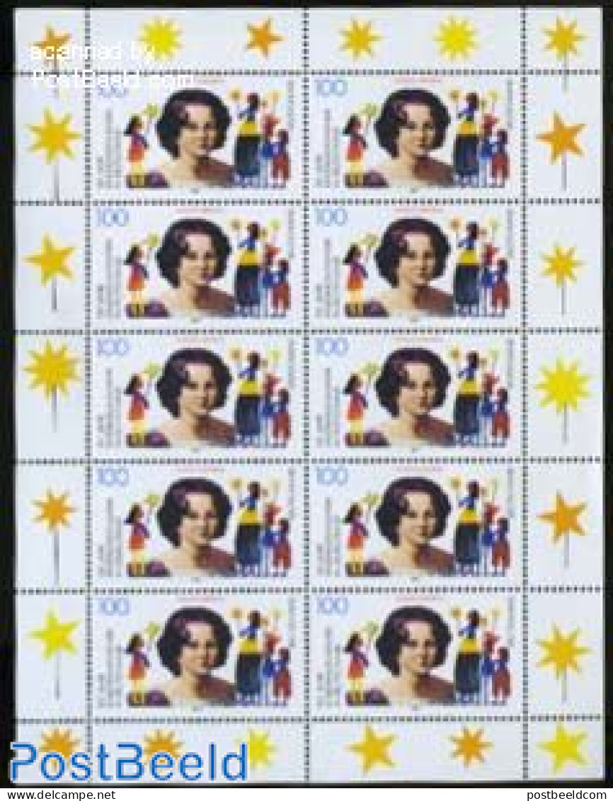 Germany, Federal Republic 1996 Children Mission M/s, Mint NH, History - Religion - Women - Religion - Art - Children D.. - Unused Stamps