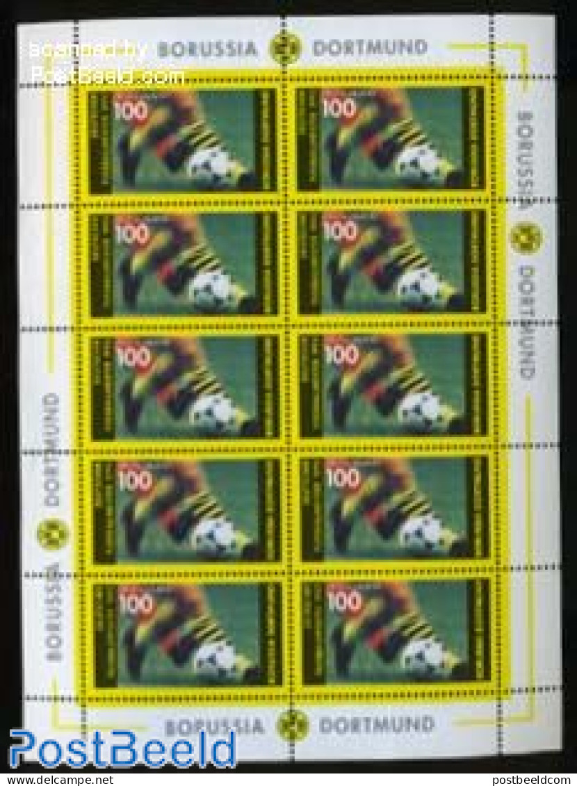 Germany, Federal Republic 1995 Football Championship M/s, Mint NH, Sport - Football - Unused Stamps