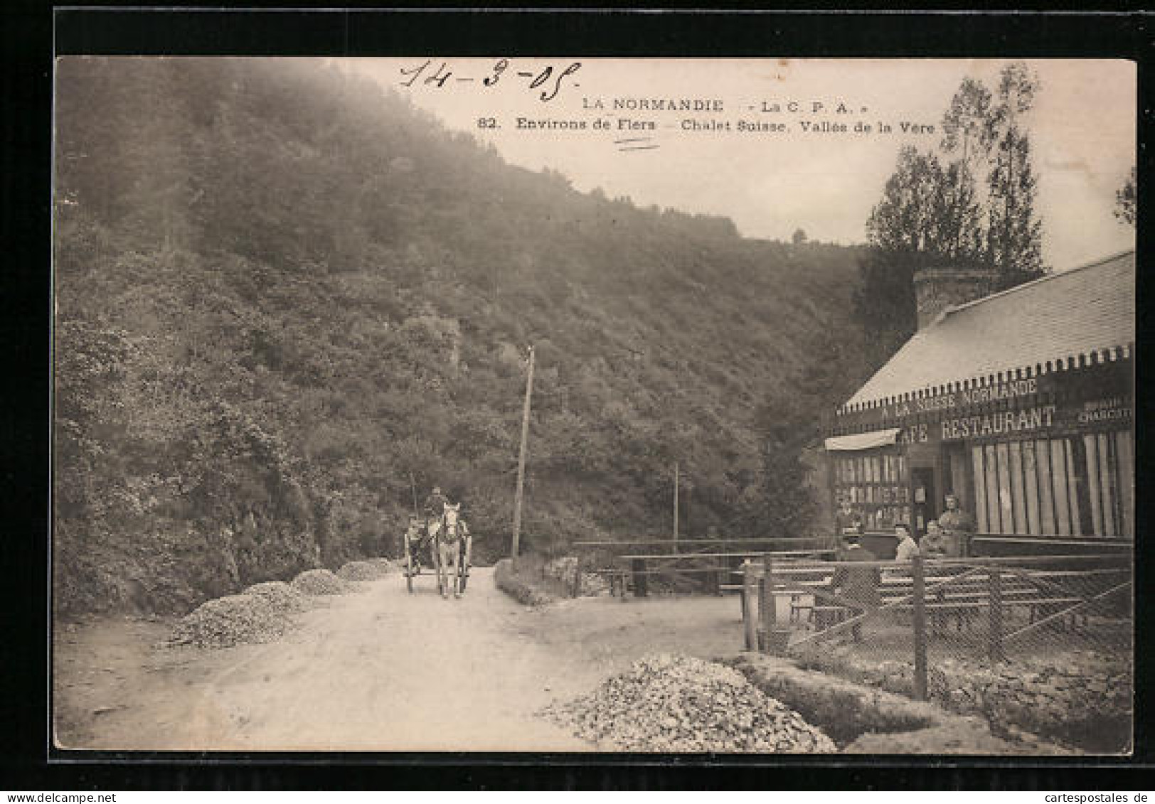 CPA Flers, Chalet Suisse, Vallée De La Vére  - Flers