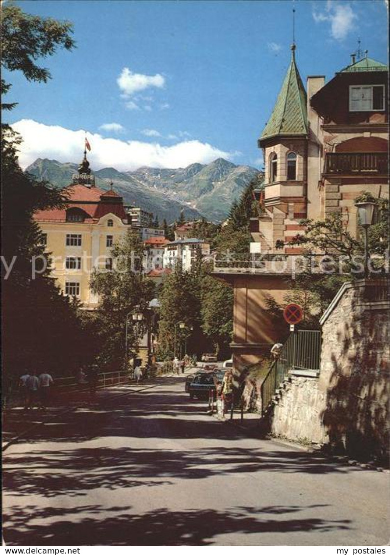 72238753 Badgastein Strassenpartie Mit Radhausberg Badgastein - Altri & Non Classificati