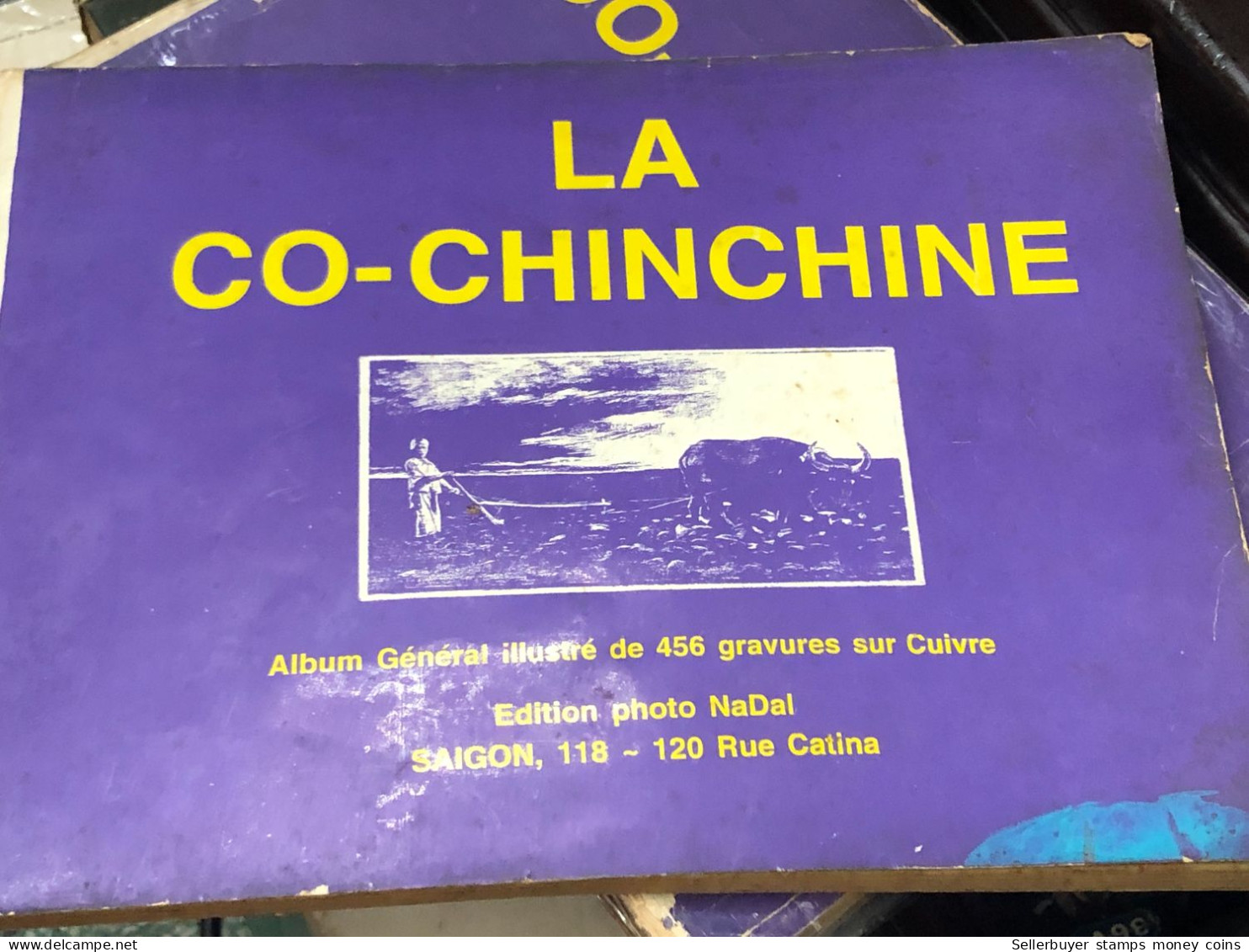 French Book Printed With 21 Provinces And Cities With Images Of Southern Vietnam.French Colonial Period Of Vietnam(LA CO - Non Classés