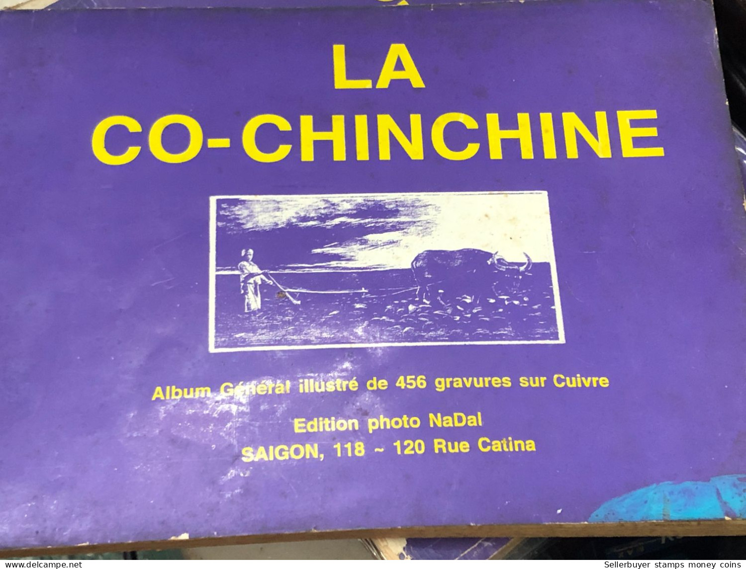 French Book Printed With 21 Provinces And Cities With Images Of Southern Vietnam.French Colonial Period Of Vietnam(LA CO - Non Classés