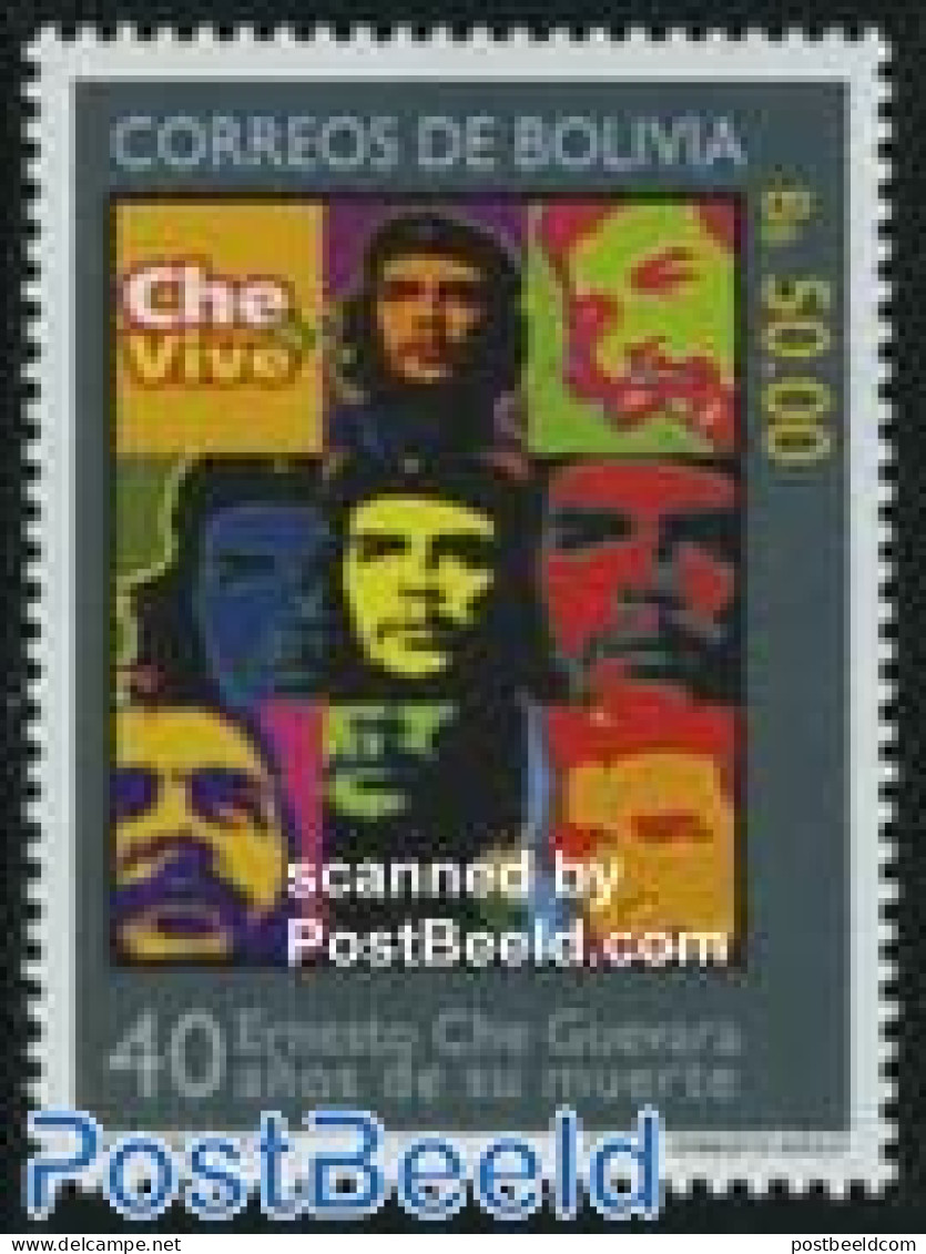 Bolivia 2007 Che Guevara 1v, Mint NH, History - Politicians - Art - Modern Art (1850-present) - Bolivië