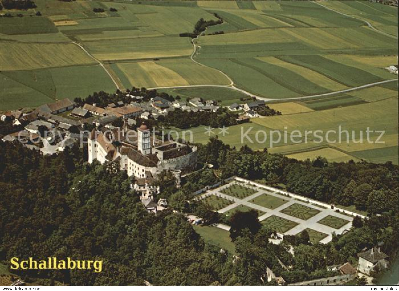 72238608 Loosdorf Schloss Schallaburg Fliegeraufnahme Loosdorf - Autres & Non Classés