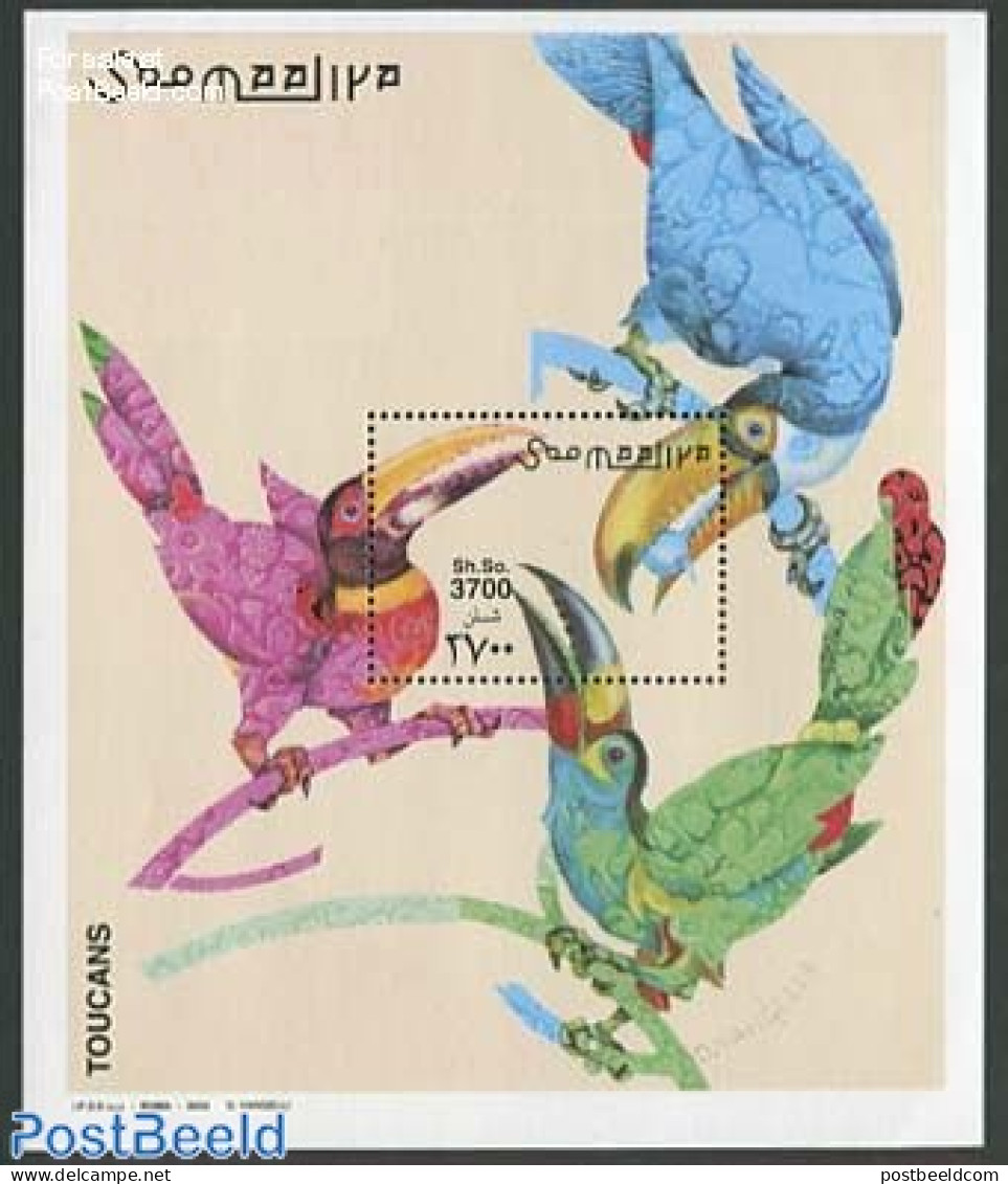 Somalia 2003 Toucans S/s, Mint NH, Nature - Birds - Somalie (1960-...)