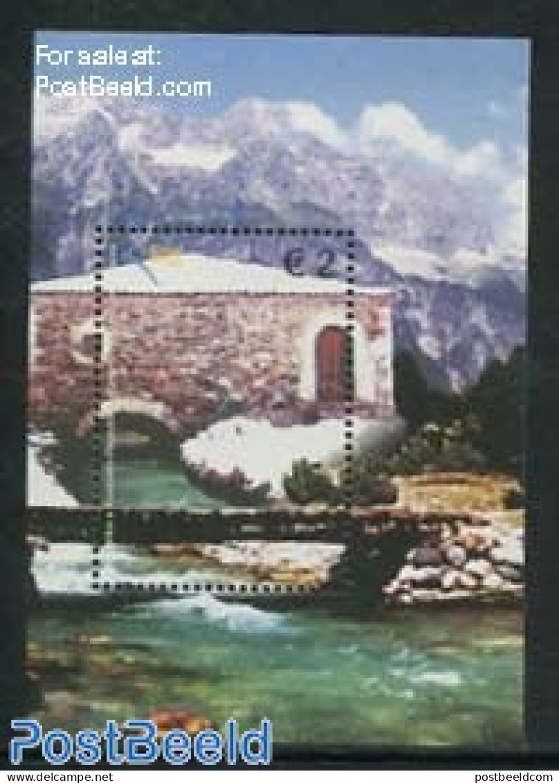 Kosovo 2011 Old Watermills S/s, Mint NH, Various - Mills (Wind & Water) - Moulins