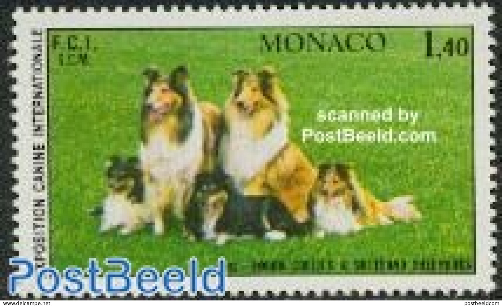 Monaco 1981 Dog Exposition 1v, Mint NH, Nature - Dogs - Unused Stamps