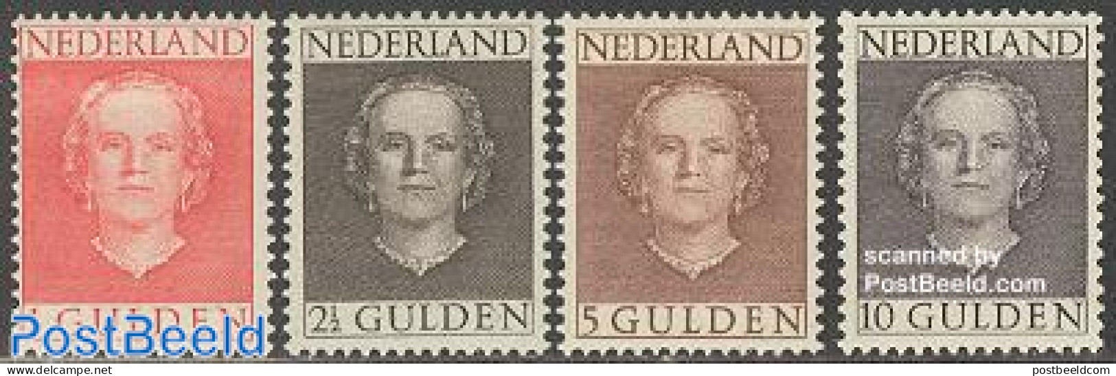 Netherlands 1949 Definitives 4v, Unused (hinged) - Ungebraucht