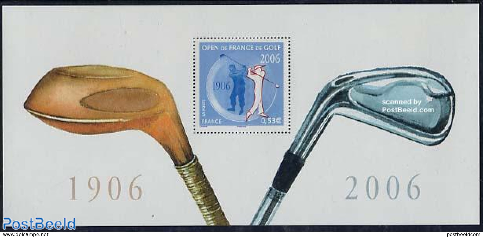 France 2006 French Open, Golf S/s, Mint NH, Sport - Golf - Sport (other And Mixed) - Ungebraucht