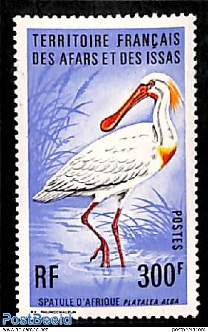 Afars And Issas 1976 Bird 1v, Mint NH, Nature - Birds - Unused Stamps