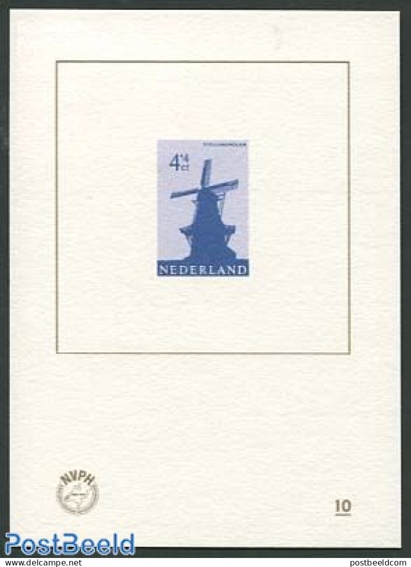 Netherlands 2012 Blueprint No. 10, Mill, Mint NH, Various - Mills (Wind & Water) - Neufs