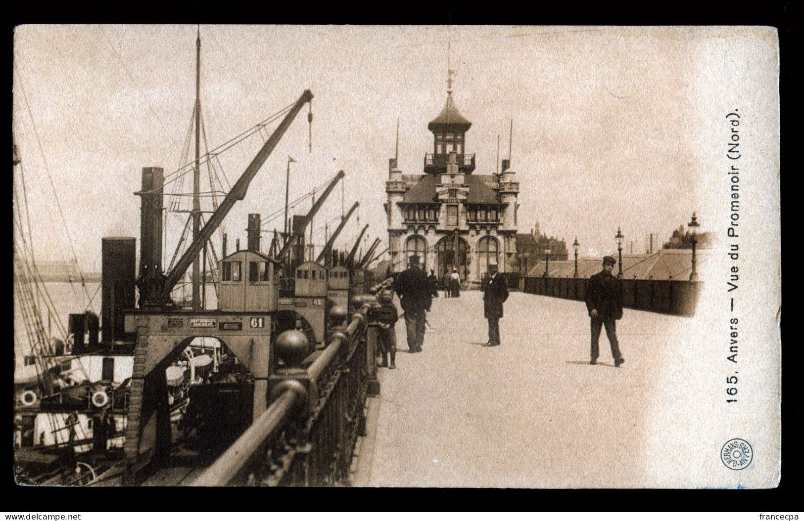 972 - BELGIQUE - ANVERS - Vue Du Promenoir - Antwerpen