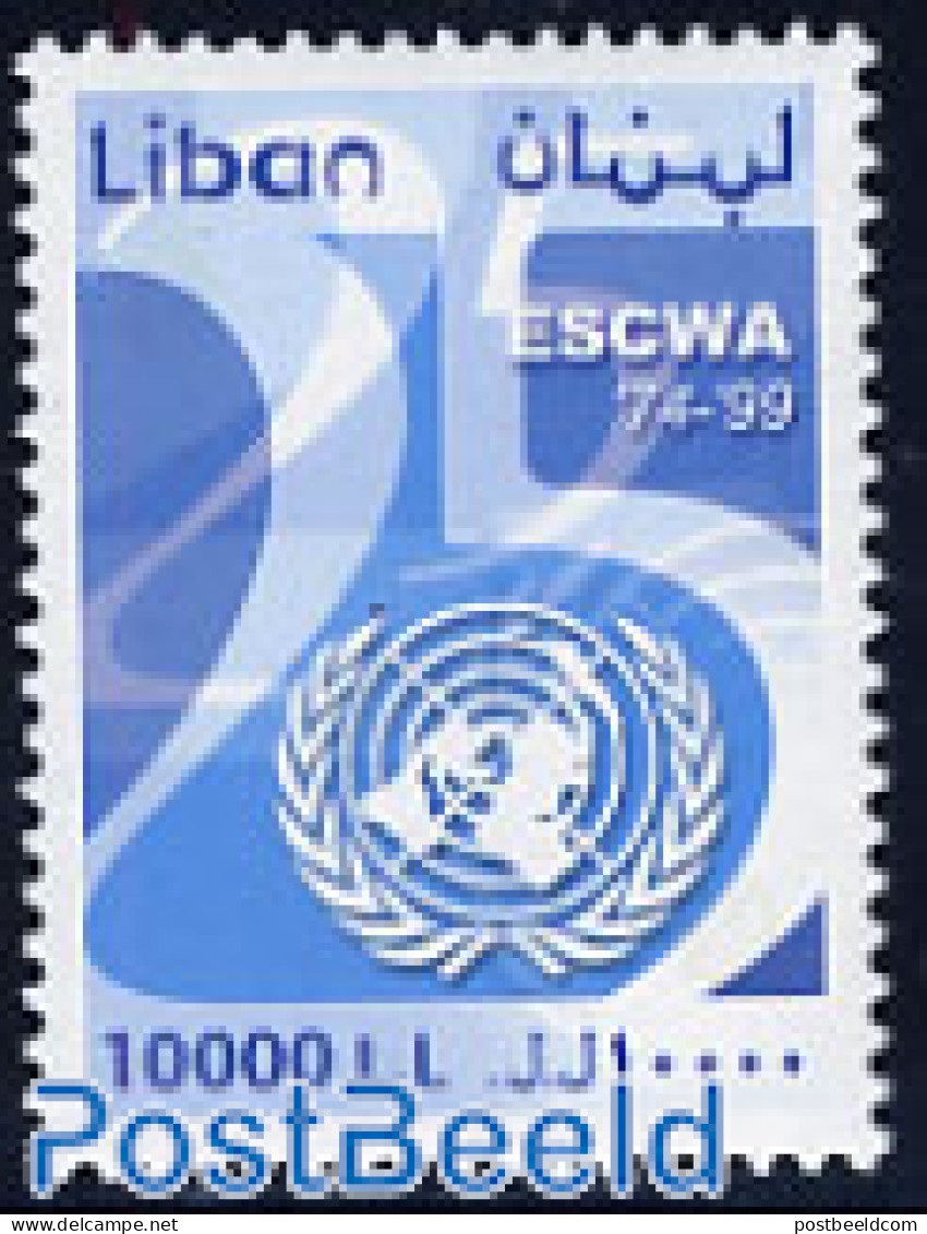 Lebanon 2001 ESCWA 1v, Mint NH - Libanon