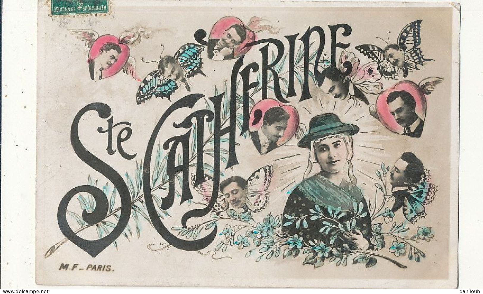 SAINTE CATHERINE / Papillons / Cœurs / MF PARIS - Saint-Catherine's Day