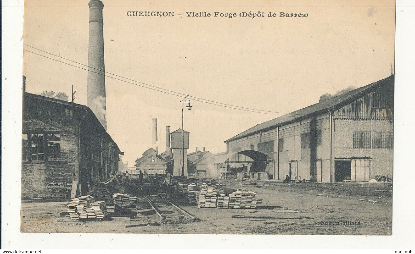 71 // GUEUGNON   Vieille Forge   (dépôt De Barres) - Gueugnon