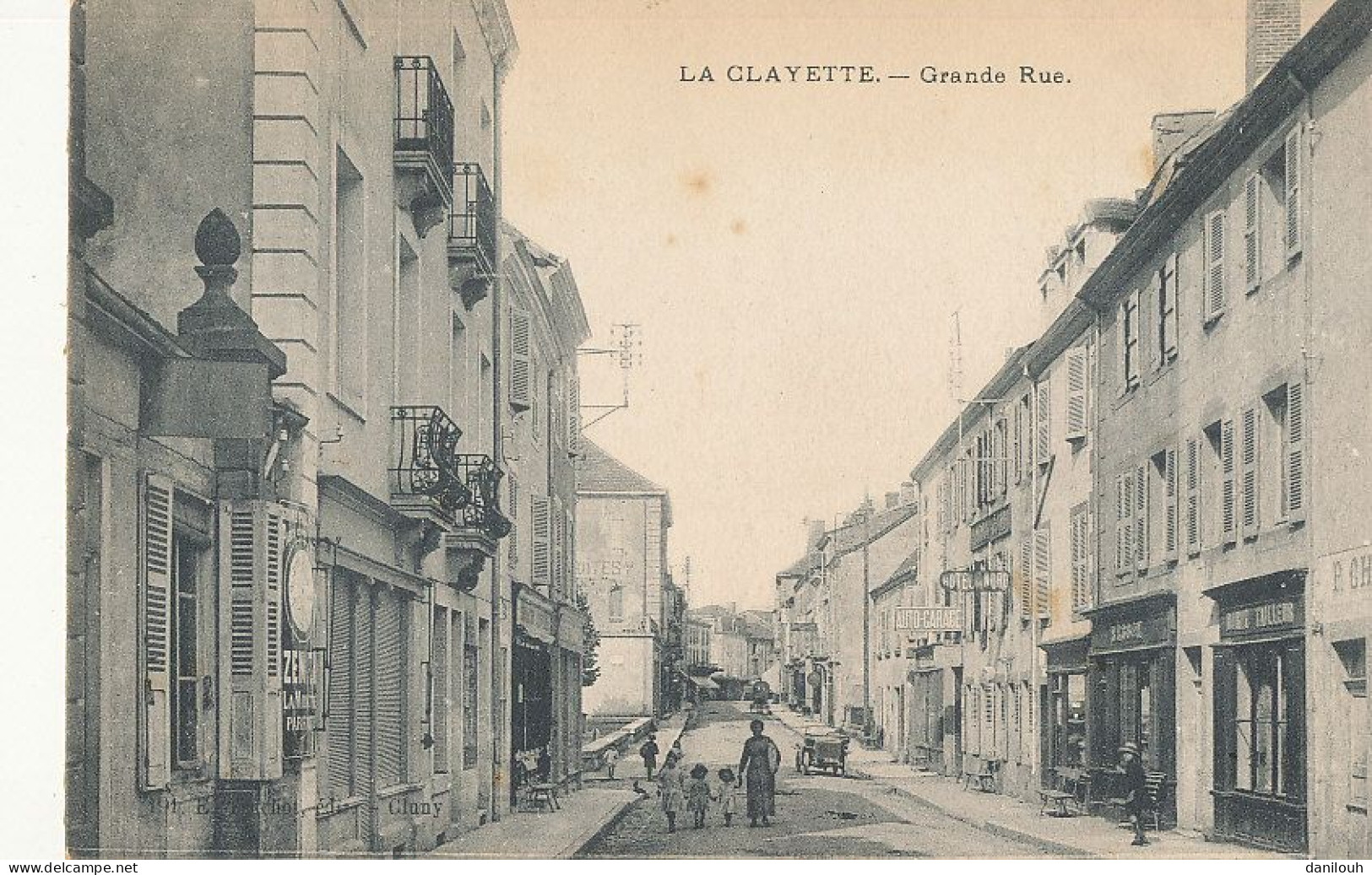 71 // LA CLAYETTE   Grande Rue - Autres & Non Classés