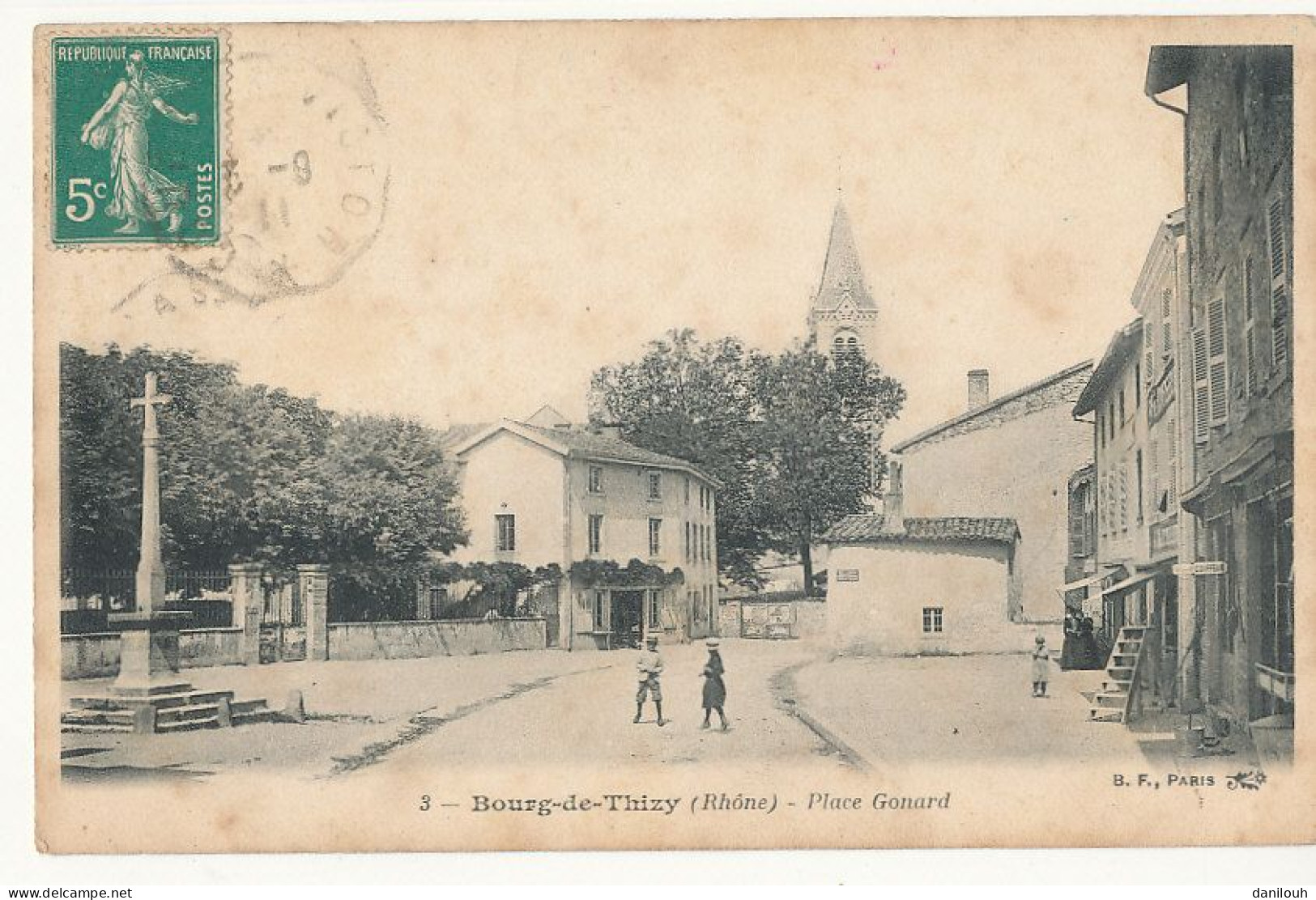 69 // BOURG DE THIZY  Place Gonard 3 - Other & Unclassified