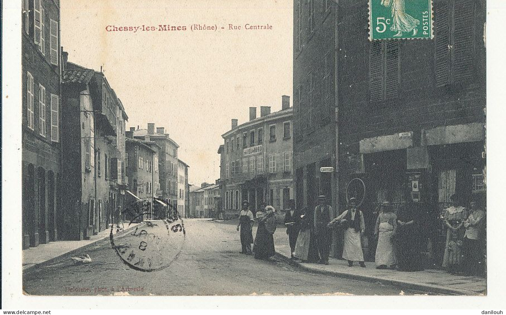 69 // CHESSY LES MINES   Rue Centrale - Andere & Zonder Classificatie