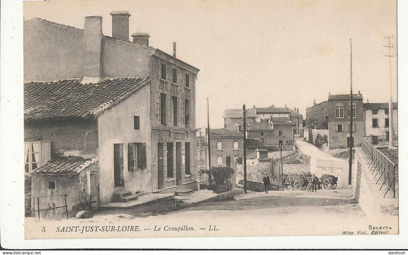 42 // SAINT JUST SUR LOIRE   Le Croupillon  LL 5 - Autres & Non Classés