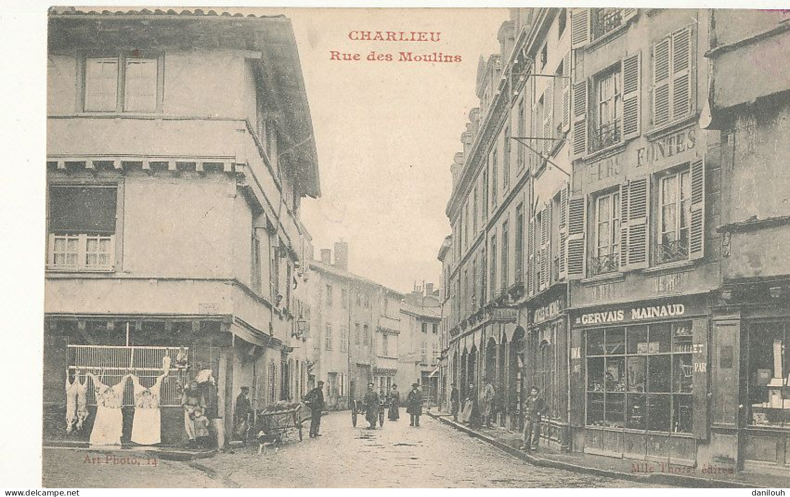 42 // CHARLIEU  Rue Des Moulins - Charlieu