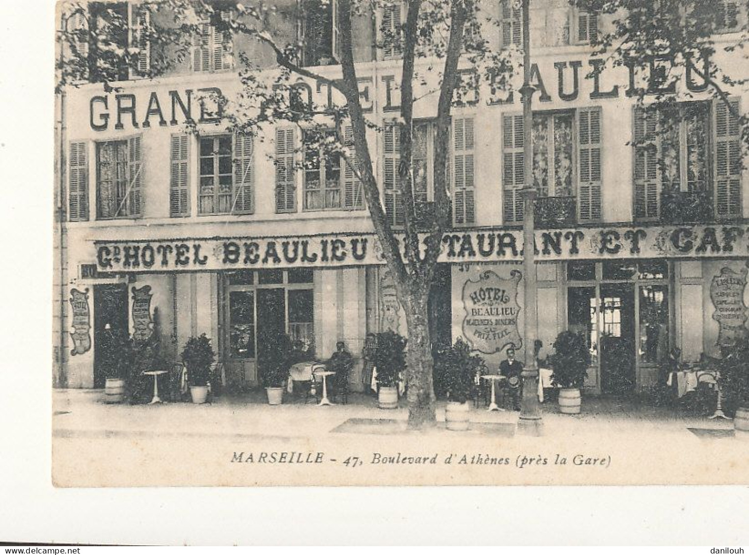 13 // MARSEILLE   47 Bd D Athènes  Grand Hotel Beaulieu - Canebière, Stadtzentrum