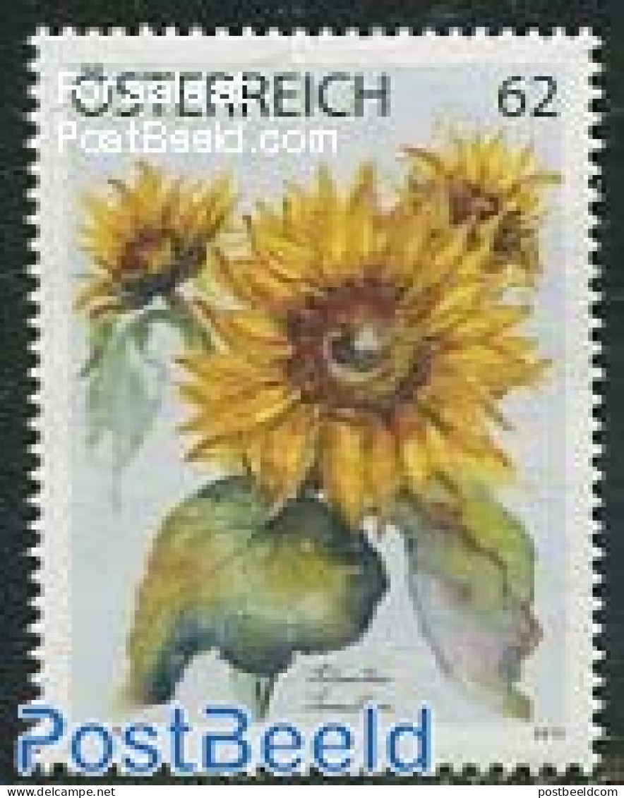 Austria 2013 Flower 1v, Mint NH, Nature - Flowers & Plants - Nuevos